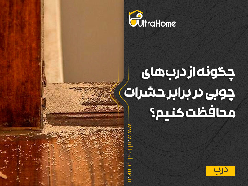 چگونه از درب‌های چوبی در برابر حشرات محافظت کنیم؟