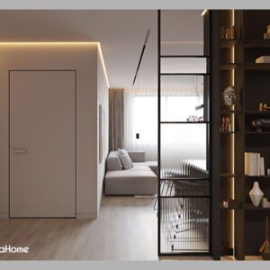 درب فریم لس پلی‌ وود مدل U6007