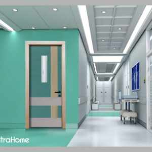 درب بیمارستانی پلی وود مدل U7001