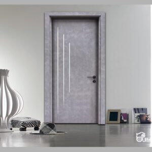 درب پلی وود تریم آلومینیوم تک لنگه مدل U4007